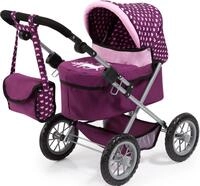 Puppenwagen BAYER "Trendy", lila (pflaume), Puppenwagen, KinderB:39cm H:68cm...