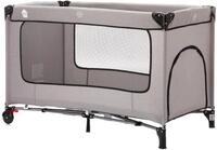 Baby-Reisebett FILLIKID "Reisebett mit Komfortmatratze, hellgrau melange", Kinder,