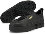 Sneaker PUMA "MAYZE CLASSIC WNS", Damen, Gr. 40,5, schwarz (puma schwarz),...