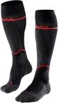 Kniestr&uuml;mpfe FALKE "SK4 Advanced Compression Light", Herren, Gr. 39-41, schwarz
