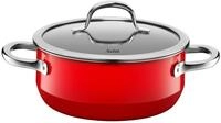 Bratentopf SILIT "Passion red", rot, H:8,4cm &Oslash;:20cm, T&ouml;pfe, Bratentopf, Made in