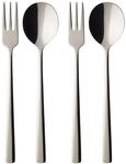 Besteck-Set VILLEROY & BOCH "Spaghetti Besteck-Set Daily Line 21,5 cm silber",