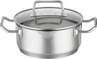 Bratentopf R&Ouml;SLE "EXPERTISO", silber (silberfarben), B:21,5cm H:9,5cm L:30cm