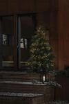 KONSTSMIDE LED-Lichterkette "Weihnachtsdeko aussen", Energieeffizienz: F, schwarz,