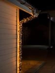 KONSTSMIDE LED-Lichterkette "Weihnachtsdeko aussen", Energieeffizienz: G, schwarz,