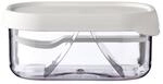 Lunchbox MEPAL "Fruchtbox Take a Break 250 ml", wei&szlig;, Kunststoff,