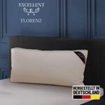 3-Kammer-Kopfkissen EXCELLENT "Florenz", wei&szlig; (wei&szlig;, neutral), B:40cm L:80cm,