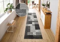 L&auml;ufer OTTO HOME "Melvin" Gr. 13, schwarz, B:90cm H:8mm L:250cm, Kunstfaser,