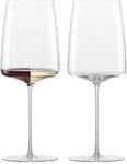 Wei&szlig;weinglas ZWIESEL GLAS "Wei&szlig;weingl&auml;ser Simplify 689 ml 2er Set transparent",
