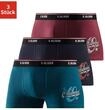 Boxer S.OLIVER "Boxershorts f&uuml;r Herren", Herren, Gr. S (4), 3 Stk., bunt (petrol,