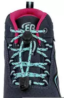 Wanderschuh BR&Uuml;TTING "Outdoorstiefel Guide High", M&auml;dchen, Gr. 35, blau, Synthetik,