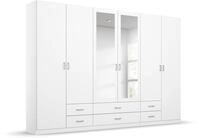 Kleiderschrank RAUCH "Schrank Garderobe Ankleide GAMMA Breiten 181/271 cm", wei&szlig;