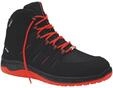 Sicherheitsschuh ELTEN "MADDOX Mid" Gr. 38, schwarz (schwarz, rot), 38, Obermaterial: