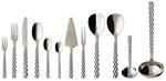 Besteck-Set VILLEROY & BOCH "Tafelbesteck Boston 70er Set silber", silber,