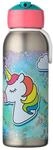Trinkflasche MEPAL "Thermoflasche Flip-Up Campus 350 ml", bunt (einhorn), 350ml,