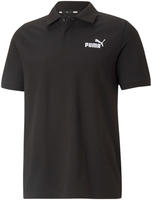 Poloshirt PUMA "ESS PIQUE POLO", Herren, Gr. S, schwarz (puma schwarz), Piqu&eacute;,
