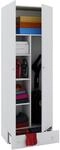 Mehrzweckschrank VCM "Holz Besenschrank Staubsauger Putzschrank Vandol S", wei&szlig;,