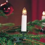 KONSTSMIDE LED-Christbaumkerzen "Weihnachtsdeko, Christbaumschmuck", gr&uuml;n (wei&szlig;,