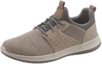 Slip-On Sneaker SKECHERS "Delson-Camben", Herren, Gr. 42, beige (taupe grau),