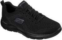 Sneaker SKECHERS "SUMMITS", Herren, Gr. 40, schwarz, Textil, Schuhe Sneaker, mit