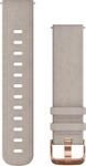 GARMIN Smartwatch-Armband "010-12691-01", grau (hellgrau), Uhrenarmb&auml;nder,