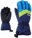Skihandschuhe ZIENER "LETT-Z AQUASHIELD JUNIOR", Kinder, Gr. 7.5, blau (navy),