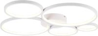 TRIO LEUCHTEN LED Deckenleuchte "Rondo", wei&szlig;, 5, H: 5cm, 1 Stk., Leuchten, Decken-