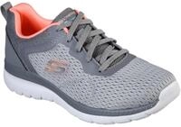 Berufsschuh SKECHERS "BOUNTIFUL - QUICK PATH", Damen, Gr. 37, grau (grau,...
