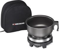 ROMMELSBACHER Einzelkochplatte "RK 501/SU", schwarz (silberfarben), B:17,5cm H:13,5cm