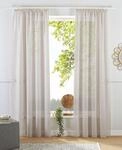 Gardine BRUNO BANANI "Linus" Gr. 1, beige (sandfarben), B:130cm H:145cm,...
