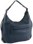 Hobo GABOR "Malu", Damen, Gr. B/H/T: 38,5cm x 34,5cm x 10cm, blau, Polyurethan,