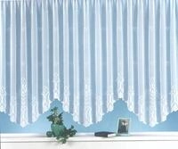 Gardine WECKBRODT "Alina" Gr. 1, wei&szlig;, B:250cm H:145cm, Jacquard, Polyester,