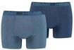 Boxershorts HEAD "Boxershort Basic Boxer 2P 2er Pack", Kinder, Gr. L, blau (blau