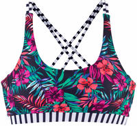 Bustier-Bikini-Top VENICE BEACH "Summer", Damen, Gr. 38, N-Gr, blau (marine