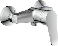 Duscharmatur SCH&Uuml;TTE "Tessa", grau (chrom), B:18,2cm H:11,7cm T:11,2cm, Kunststoff,