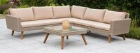Gartenlounge-Set MERXX "Pamplona", beige, Obermaterial: 100% Polyester. F&uuml;llung: