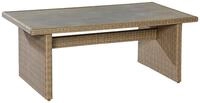 Gartentisch MERXX "Wangentisch", beige (steinbeige, grau), B:100cm H:75cm T:200cm,