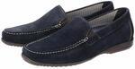 Slipper SIOUX "Giumelo-700-H", Herren, Gr. 39.5 (UK 6), blau, Obermaterial: 100%
