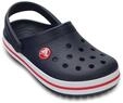 Clog CROCS "Crocband Clog", Kinder, Gr. 32, blau (marineblau, rot), Obermaterial: 50%