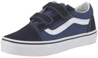 Sneaker VANS "UY Old Skool V", M&auml;dchen, Gr. 33, blau, Leder, Textil,...