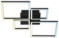 BRILONER LEUCHTEN LED Deckenleuchte "3093018 FRAME", grau (alu, chrom), Leuchten,
