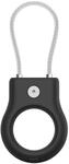 BELKIN Schl&uuml;sselanh&auml;nger "Secure Holder mit Drahtschlaufe", schwarz,