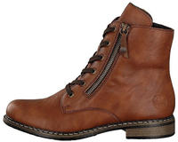 Stiefelette RIEKER, Damen, Gr. 37, braun, Lederimitat, Schuhe Stiefelette,