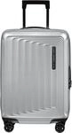 Hartschalen-Trolley SAMSONITE "NUON", Gr. B/H/T: 40cm x 55cm x 20cm 38 l, silber