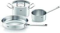 Topf-Set FISSLER "ORIGINAL-PROFI COLLECTION Edelstahl-Topfset", silber