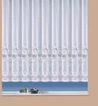 Gardine WECKBRODT "Crisanta" Gr. 1, wei&szlig;, B:300cm H:100cm, Jacquard, Polyester,
