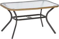 Gartentisch MERXX "Ravenna", grau (natur, anthrazit), B:85cm H:80cm T:150cm, Tische,