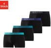 Boxer S.OLIVER "Boxershorts f&uuml;r Herren", Herren, Gr. S, 4 Stk., bunt (schwarz,