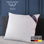 3-Kammer-Kopfkissen EXCELLENT "Wien", wei&szlig;, B:80cm L:80cm, Bezug: 100%...