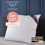3-Kammer-Kopfkissen EXCELLENT "Venedig, Kissenparade1 tlg. oder 2 tlg....
